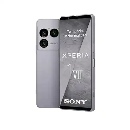 Smartphone Sony Xperia 1 VIII OLED 120Hz con triple cámara y batería 2 días