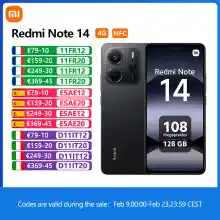 Smartphone Xiaomi Redmi Note 14 4G 8GB+256GB