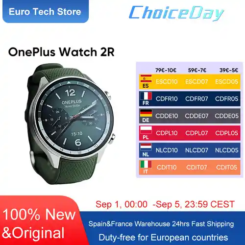 Smartwatch OnePlus Watch 2R
