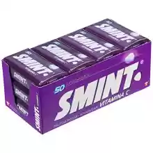 Smint Tin Frutos Rojos, Caramelo Comprimido Sin Azúcar - 12 unidades de 35 gr. (Total 420 gr.)