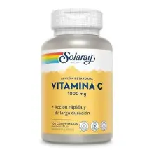 Solaray Vitamina C 1000mg acción retardada 100 comp