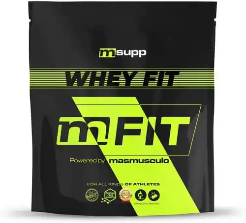 SOLO HOY! 2kg Proteína suero de leche Whey Fit MASmusculo Fit Line sabor mango