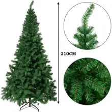 SOLO HOY! Árbol Navidad Pino de 210cm de altura (600 Puntas)