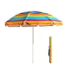 Sombrilla Playa Multicolor - varios tamaños y colores