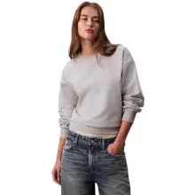Sudadera Calvin Klein Archive Logo French Terry Crew Neck para mujer