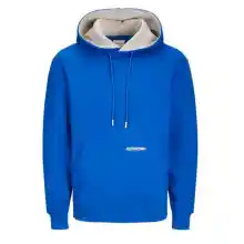 Sudadera con Capucha Ajustable y bolsos frontales Jack & Jones ¡SOLO HOY!