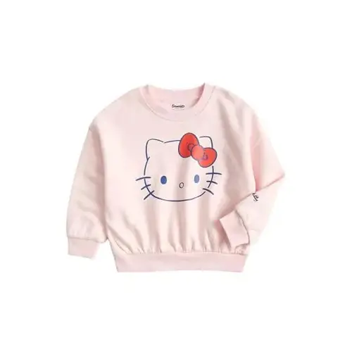 Sudadera de algodón Marks & Spencer Hello Kitty Rosa