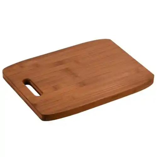 Tabla de cortar y servir Bambú (38x25x1.6 cm) con aceite BIOFA