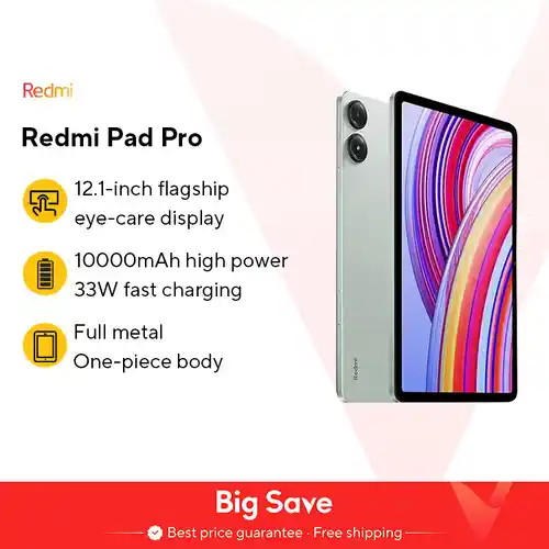 Tablet 12,1" Xiaomi Redmi Pad Pro 8GB+256GB