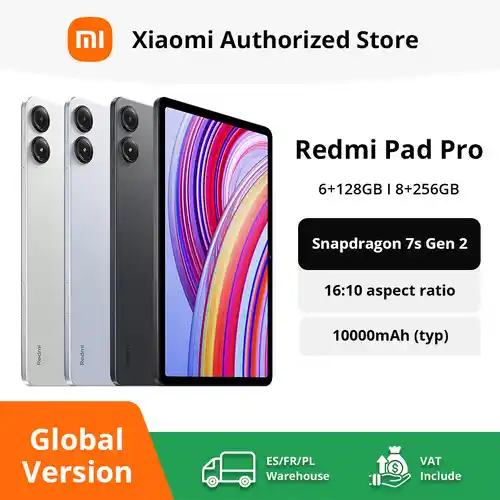 Tablet Xiaomi Redmi Pad Pro de 12.1" 2K 120Hz 6GB/128GB