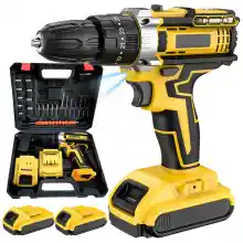 Taladro atornillador inalámbrico +2 Baterías
