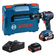Taladro con percusión a batería Bosch GSB 18V-55 +2 Baterías