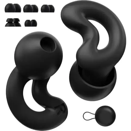 Tapones para los oídos Relaxcharm para dormir de lado (con puntas intercambiables)