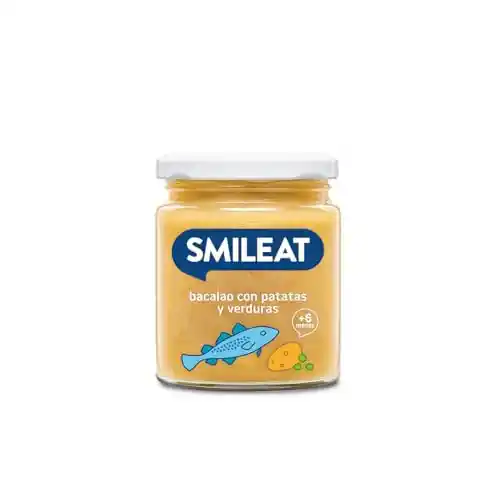 Tarrito Bacalao Verduras 230g Smileat