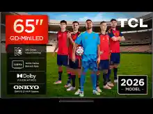 Televisor TCL QD Mini LED 65C6K Pro 65" 4K 144Hz Smart TV Google TV