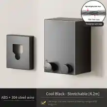Tendedero Invisible para interiores sin perforar (hasta 4.2m)