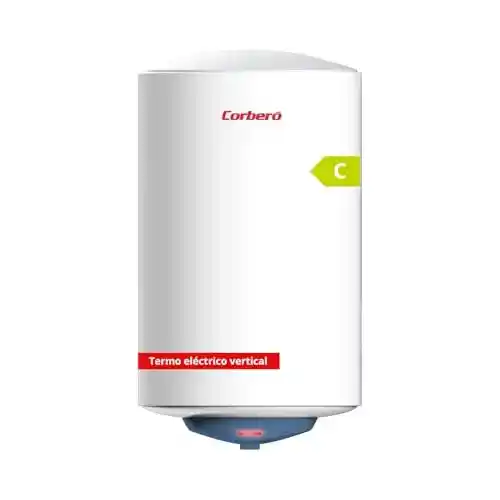 Termo eléctrico Corberó vertical 80 Litros con resistencia blindada y ánodo de magnesio