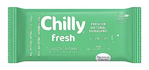Toallitas gel íntimas Chilly Pocket 2x