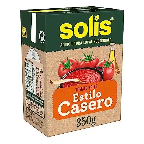 Tomate Frito Estilo Casero SOLÍS (350g) sin gluten
