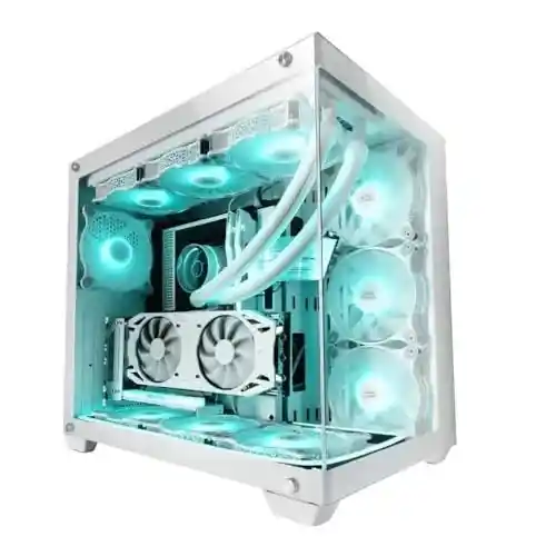 Torre PC Mars Gaming MCV4 XXL con doble cámara y cristal templado