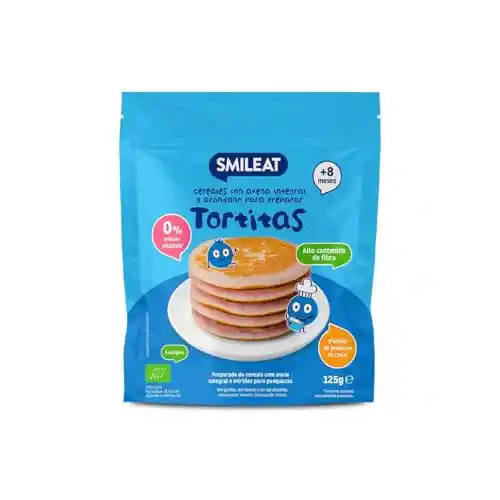 Tortitas Avena + Arándano 125g Smileat