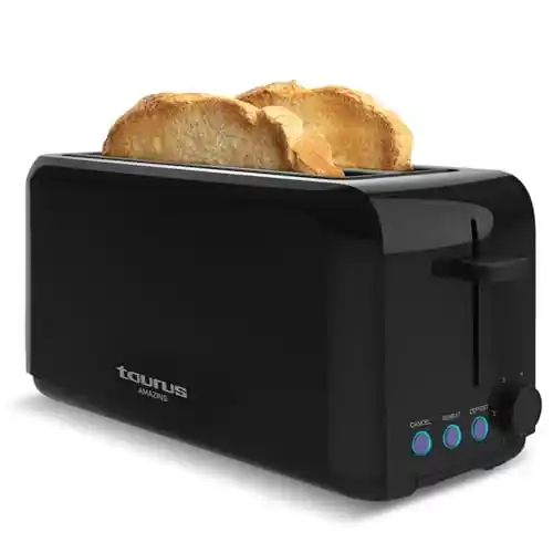 Tostadora Taurus Amazing de 2 ranuras extra largas 1450W