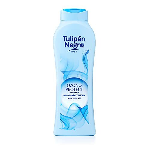 Tulipán Negro Gel de Baño Ozono 720 Ml, Azul