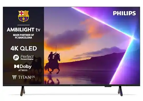 TV QLED 75" 4K Philips 75PUS8510 Ambilight