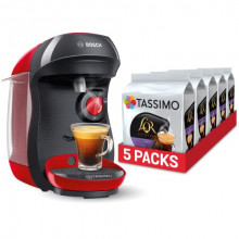 VA A VOLAR! Cafetera Bosch TAS1003 TASSIMO Happy + 80 cápsulas