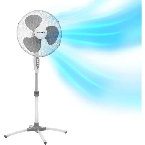 Ventilador de suelo con pedestal de pie 40 cm