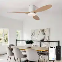 Ventilador de techo 40W LED + Mando (varios colores a elegir)