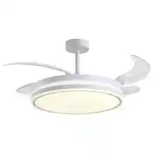 Ventilador de techo Atenas con aspas desplegables y Luz LED