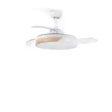 Ventilador de Techo Create con Luz LED y Control Remoto - 6 Velocidades