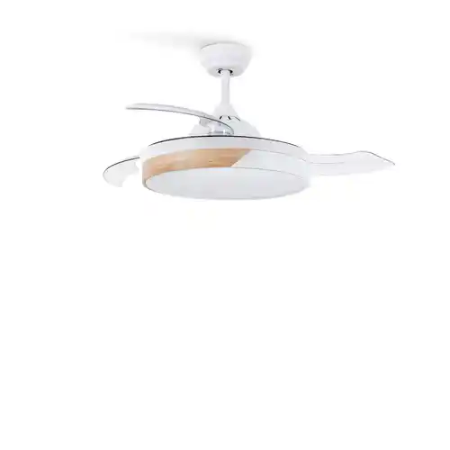 Ventilador de Techo Create con Luz LED y Control Remoto - 6 Velocidades