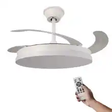 Ventilador de Techo LED 106cm con Aspas Retráctiles 30W