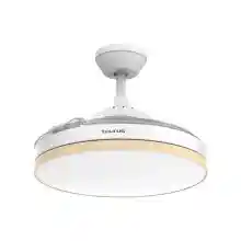 Ventilador de techo Taurus Polar Invisible Ultra silencioso Luz LED 3 iluminaciones