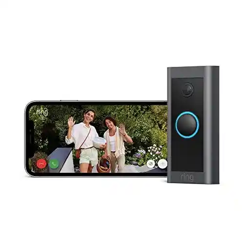 Videotimbre cableado Ring con comunicación bidireccional y visión nocturna HD