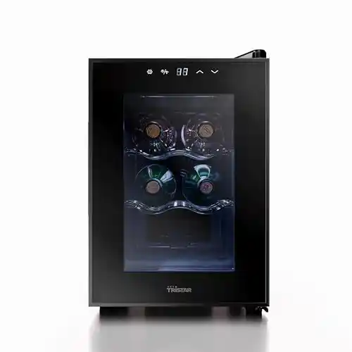 Vinoteca 6 botellas con Pantalla LED táctil y Luz interior
