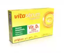 Vitasérum by Apisérum Vitamina D3 (2800 UI) - Contribuye al funcionamiento normal del sistema inmunitario, huesos y músculos,apto para veganos