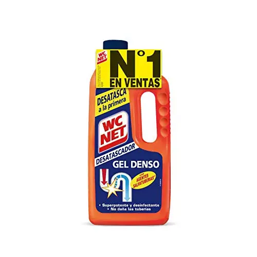WC Net Energy Desatascador Gel para Tuberías, 1L