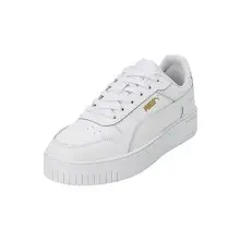 Zapatillas Puma Carina Street con detalles dorados y suela de plataforma