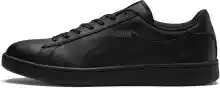 Zapatillas Puma Smash V2 L de cuero sintético con suela de goma