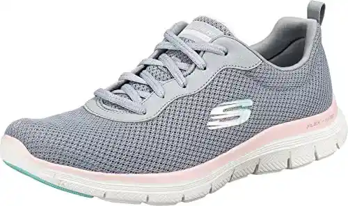 Zapatillas Skechers Flex Appeal 4.0 Brilliant View para mujer con malla transpirable