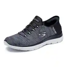 Zapatillas Skechers Mujer Summits Dazzling sin cordones con plantilla de espuma viscoelástica